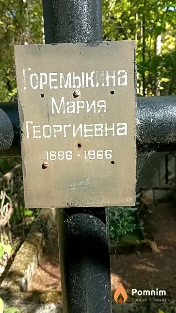 Горемыкина Мария Георгиевна