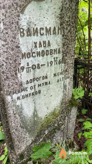Ваисман Хава Иосифовна