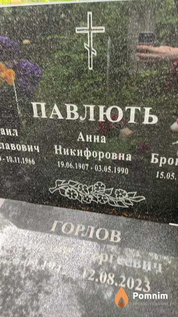 Павлють Анна Никифоровна