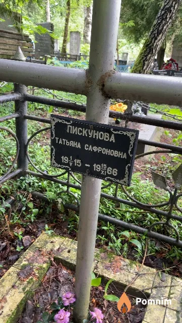 Пискунова Татьяна Сафроновна