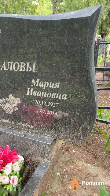 Шаповалова Мария Ивановна