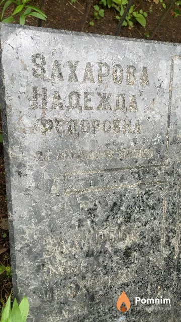 Захарова Надежда Федоровна