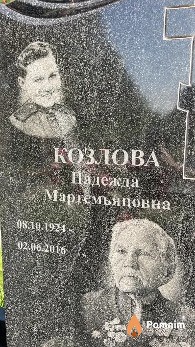 Козлова Надежда Мартемьяновна