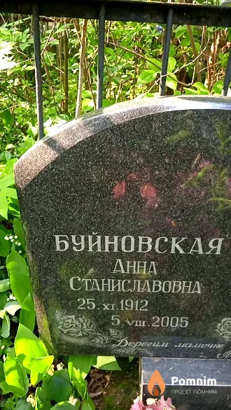 Буйновская Анна Станиславовна