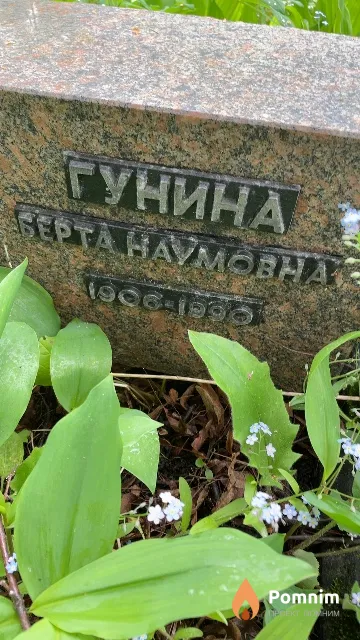 Гунина Берта Наумовна