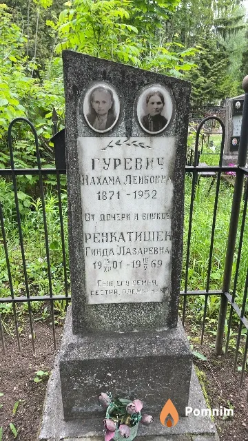 Гуревич Нахама Лейбовна