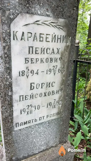 Карабейник Пейсах Беркович