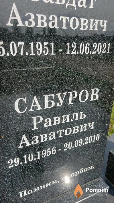 Сабуров Равиль Азватович