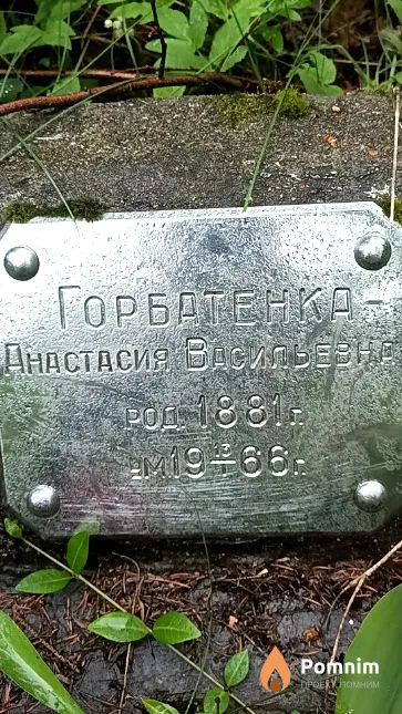 Горбатенка Анастасия Васильевна