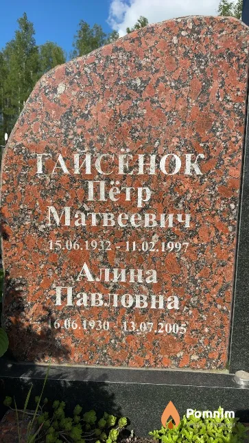 Гайсёнок Алина Павловна