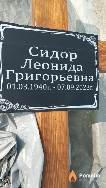 Сидор Леонида Григорьевна