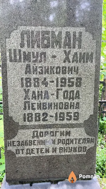 Либман Шмул-Хаим Айзикович