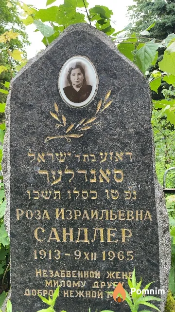 Сандлер Роза Израильевна