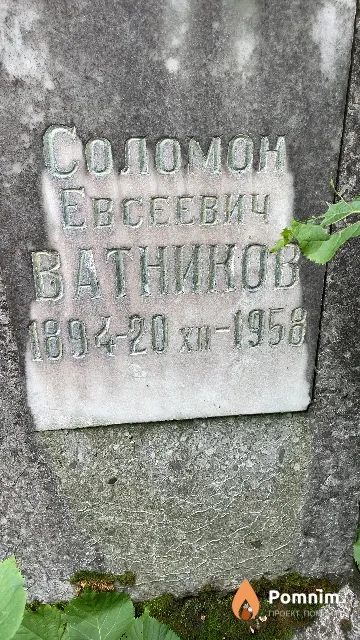Ватников Соломон Евсеевич