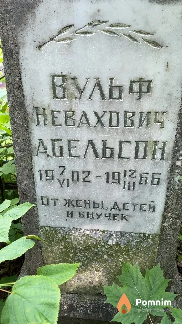 Абельсон Вульф Невахович