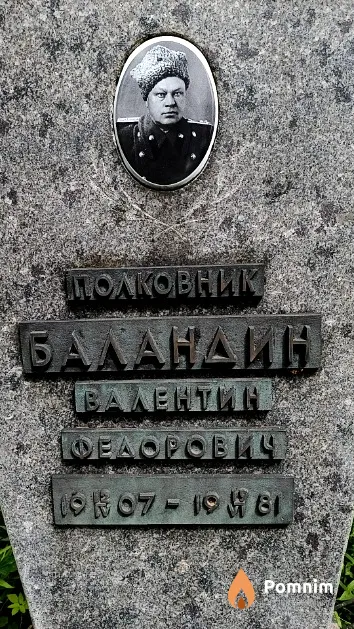 Баландин Валентин Федорович