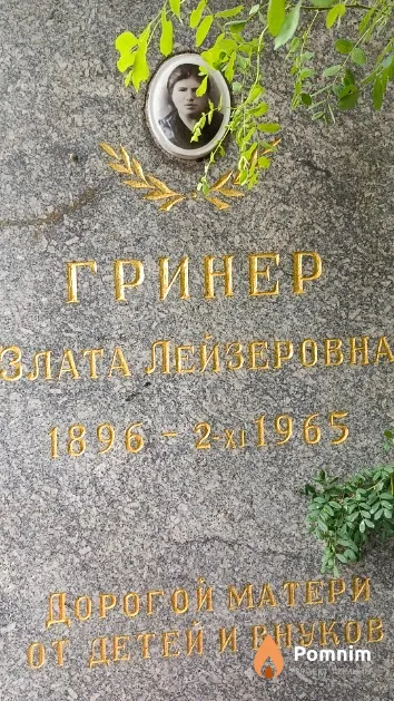 Гринер Злата Лейзеровна