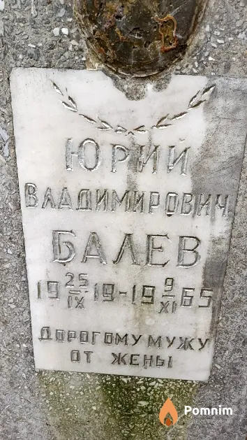 Балев Юрий Владимирович