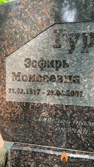 Гурвич Эсфирь Моисеевна