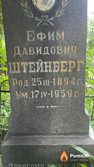 Штейнберг Ефим Давидович