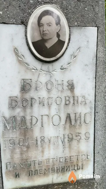 Марголис Броня Борисовна