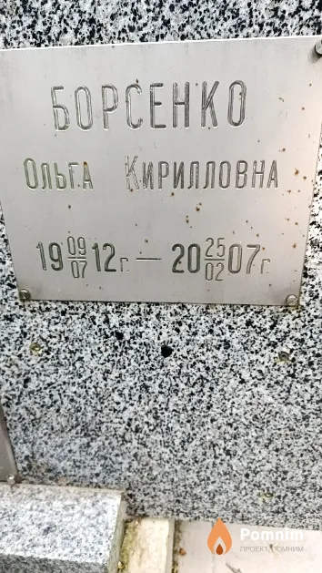 Борсенко Ольга Кирилловна