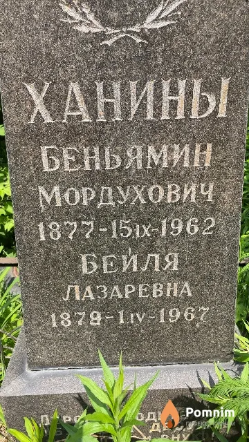 Ханина Бейля Лазаревна