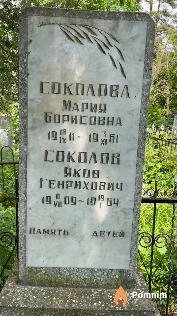Соколов Яков Генрихович