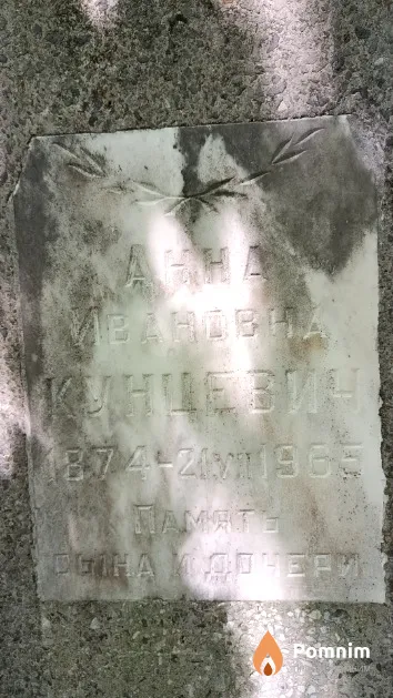 Кунцевич Анна Ивановна