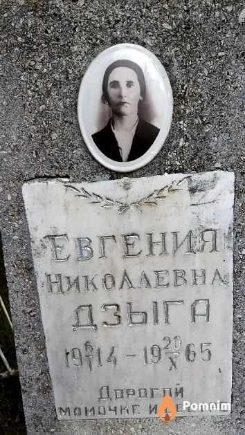 Дзыга Евгения Николаевна
