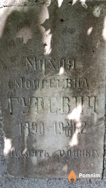 Гуревич Михля Моисеевна