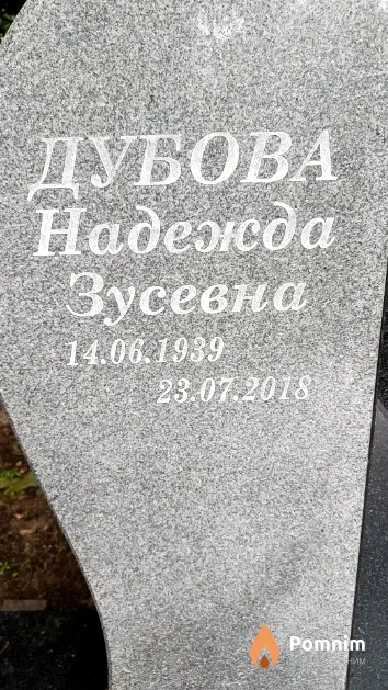 Дубова Надежда Зусевна