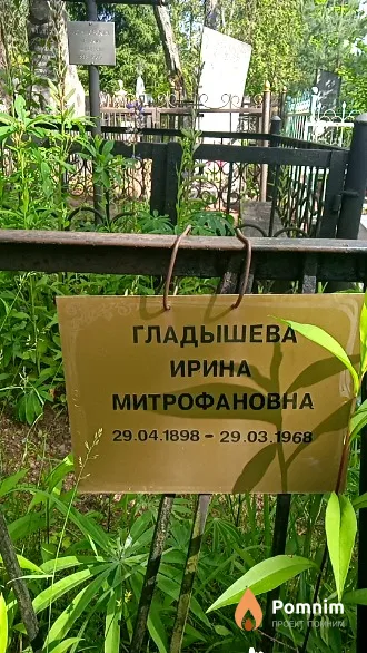 Гладышева Ирина Митрофановна