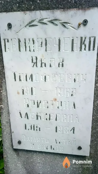 Семиреченко Христина Алексеевна