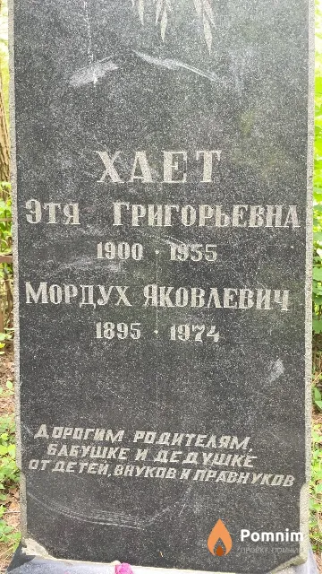 Хает Мордух Яковлевич