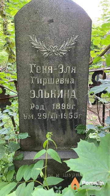 Элькинд Геня-Эля Гиршевна