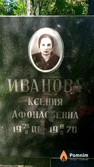 Иванова Ксения Афонасьевна