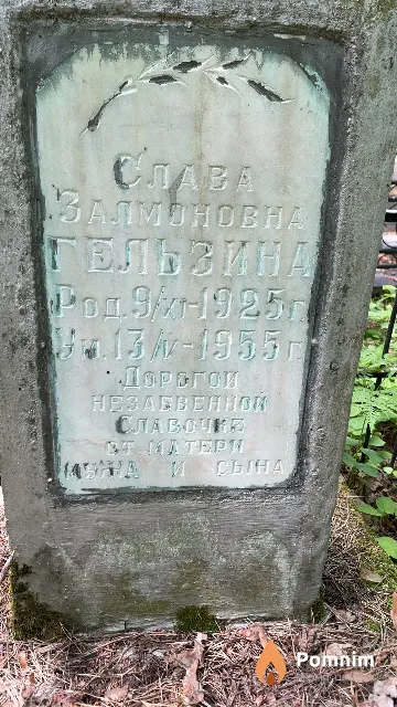 Гельзина Слава Залмоновна
