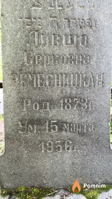 Ремесницкая Ливша Берковна