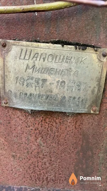 Шапошник Мишенька Родна