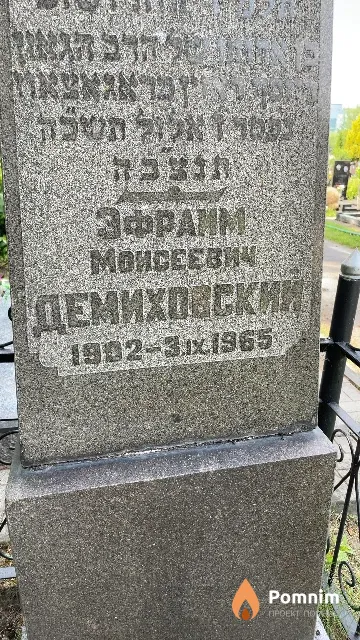 Демиховский Эфраим Моисеевич