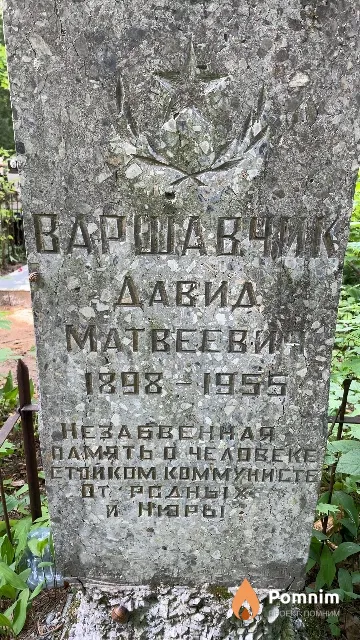 Варшавчик Давид Матвеевич