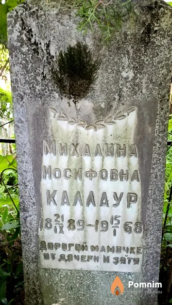 Каллаур Михалина Мосифовна