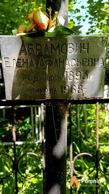 Абрамович Елена Афанасьевна