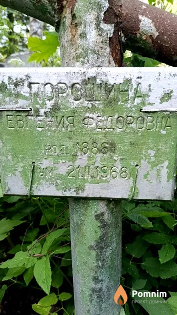 Порошина Евгения Федоровна