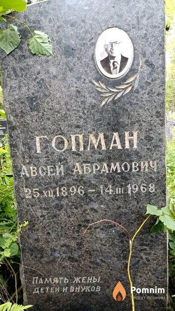 Гопман Авсей Абрамович