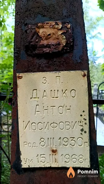 Дашко Антон Иосифович