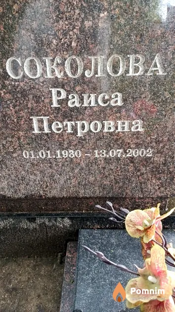 Соколова Раиса Петровна