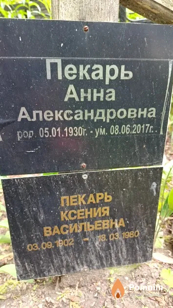 Пекарь Ксения Васильевна