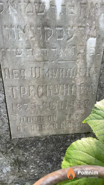 Трескунова Лея Шмуйловна